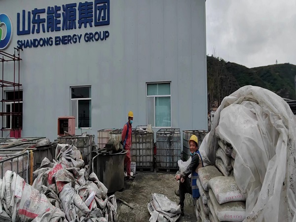 育才镇厂房地面下沉注浆加固